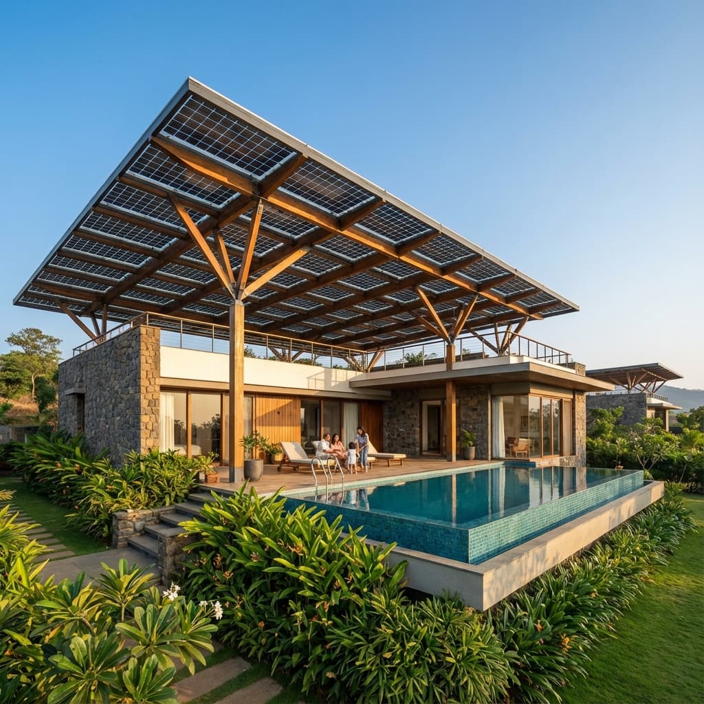 Luxury Villa without Power Cuts case study